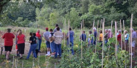 Our Family of Backyard Growers Touring Mike's Plant Farm.